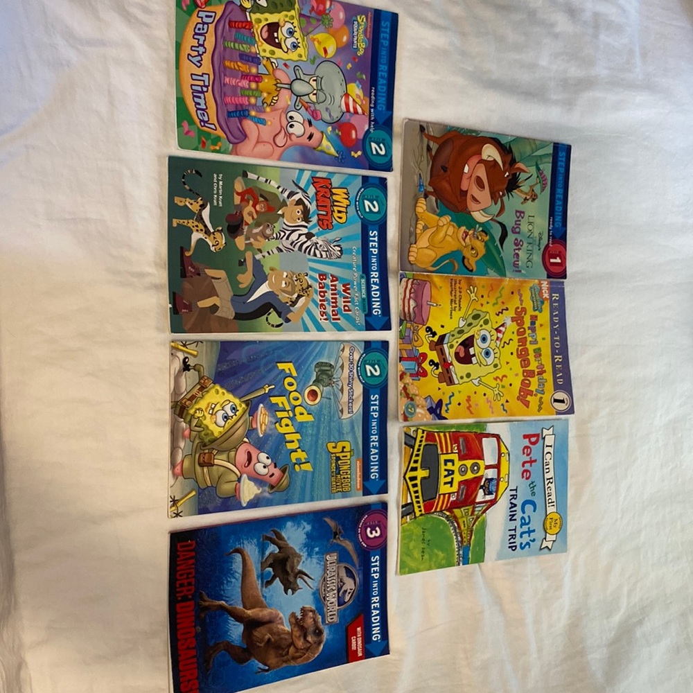 7 “learn to read books”